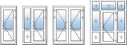 Двери и окна ПВХ любой конструкции и размеров