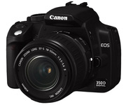 Продам зеркальную фотокамеру Canon eos 350 d